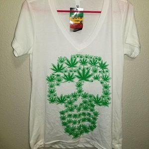 Skull Shirt -420Friendly-